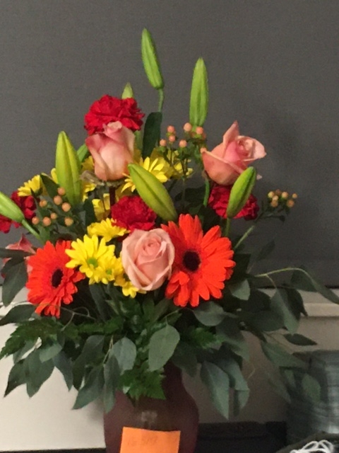 Flowers During Covid Hospital Stay