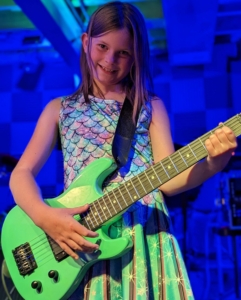 Restarting Guitar Lessons-Christina at the Jam Session